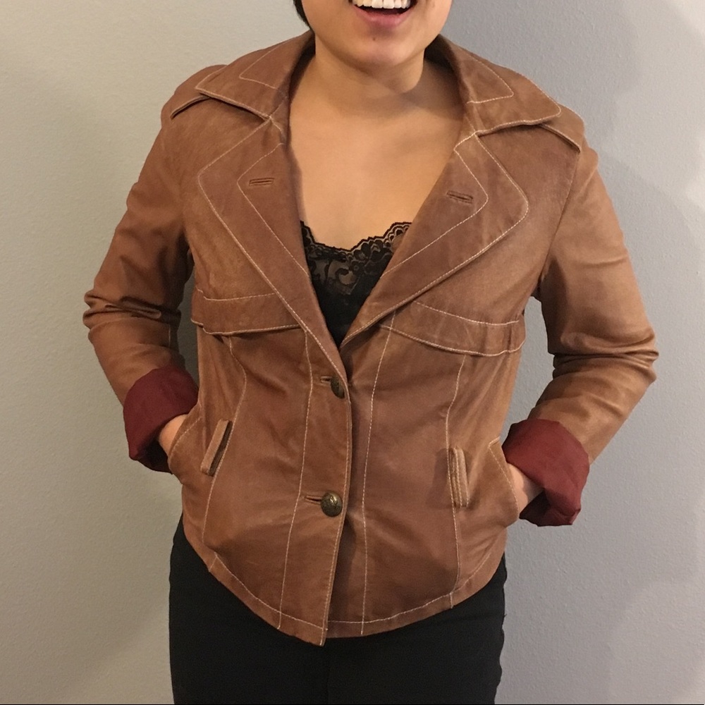 Vintage Wilson’s Leather Jacket, Size XS